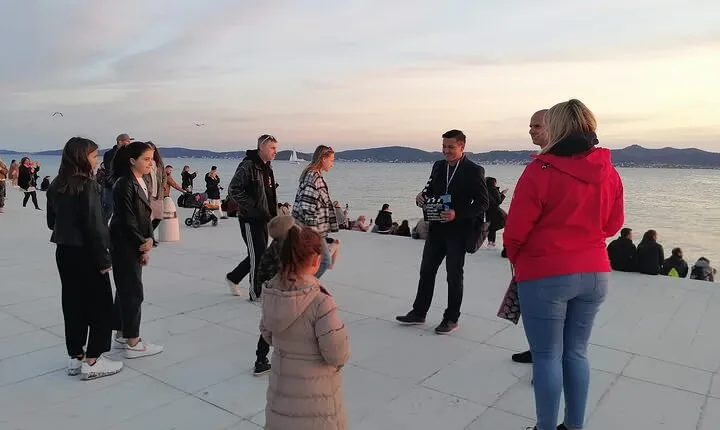 Look Around Zadar - Don't Look Up: Cinematic and Musical Sunset Walking Tour