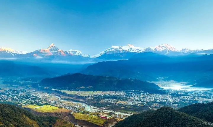 Pokhara: Long Day Hiking from Sarangkot to Stupa
