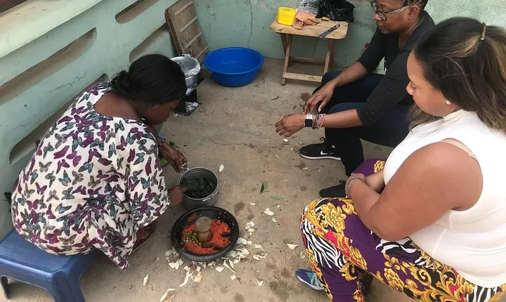 Kejetia Market Tour and Traditional Food Cooking Class.