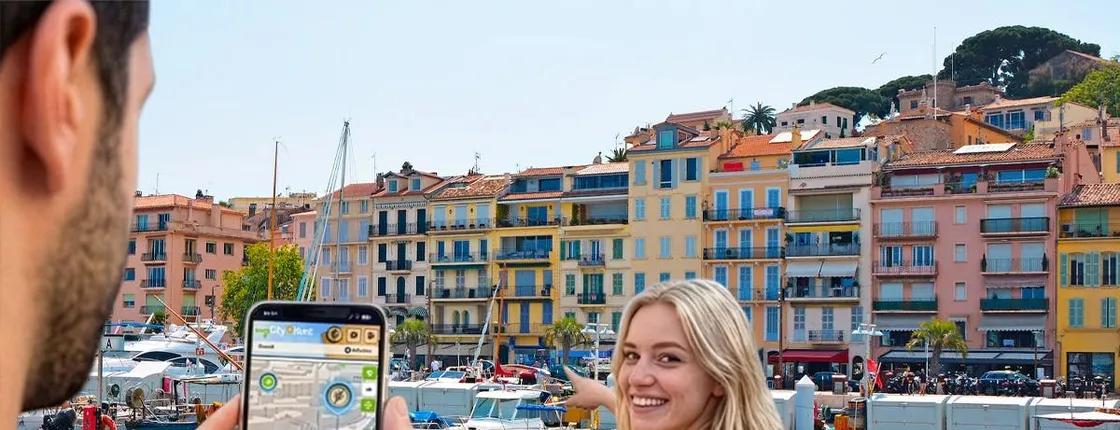 Self-guided digital scavenger hunt in Cannes
