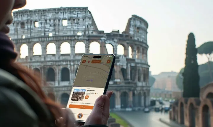 Rome Self Guided AI audio tour