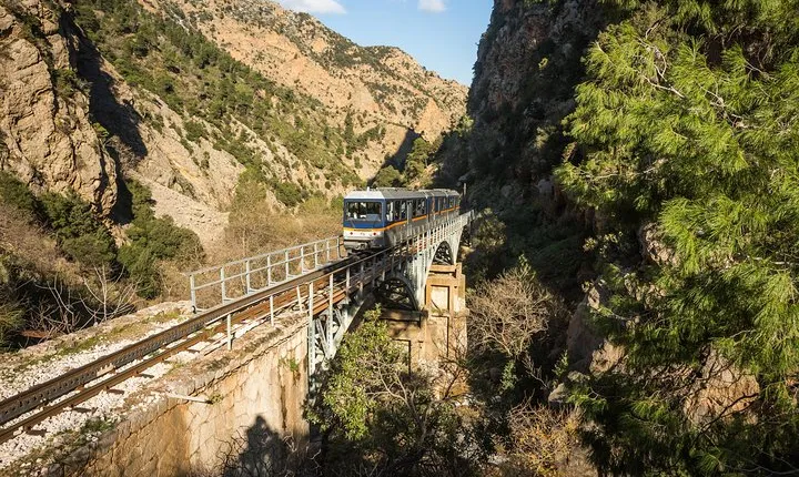 Crossing the Gorge of Vouraikos -Private food, wine, culture tour in Achaia