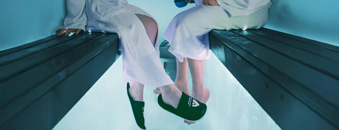 Snow sauna, outdoor hot tub, and Arctic SnowHotel guided tour