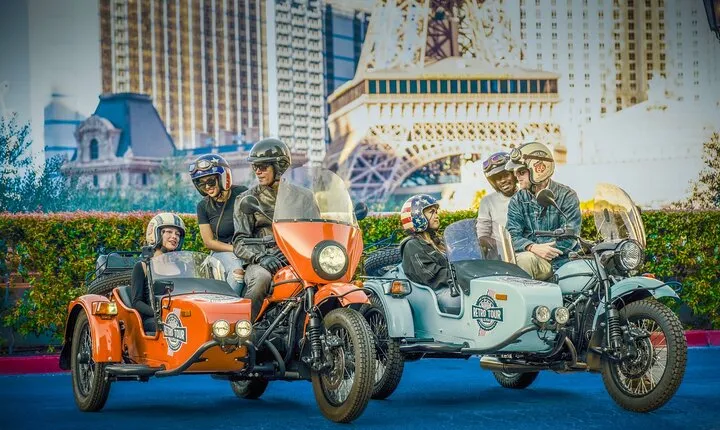 2-Hour Private Guided Sidecar Tour in Las Vegas