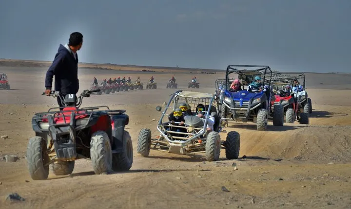 Dune Buggy Desert Trip to Bedouin Village from Sharm El Sheikh