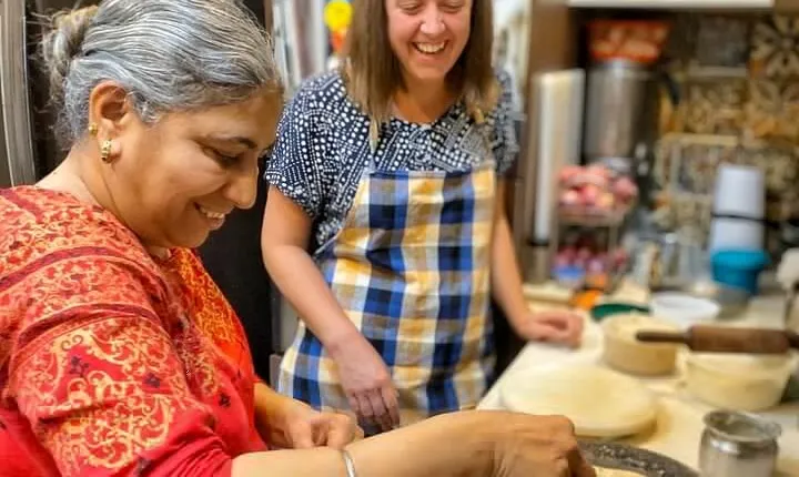 Indian Cooking Class in Authentic Indian Home - (Learn 6 Things)