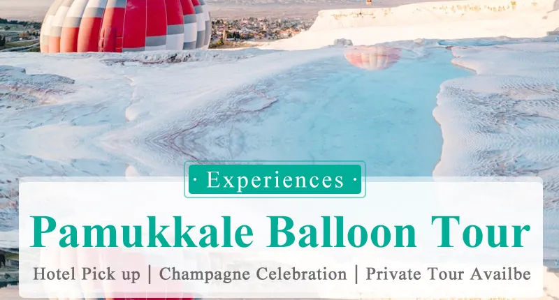 Turkey Pamukkale Hot Air Balloon Tour Pamukkale Baloon Tour at Sunrise