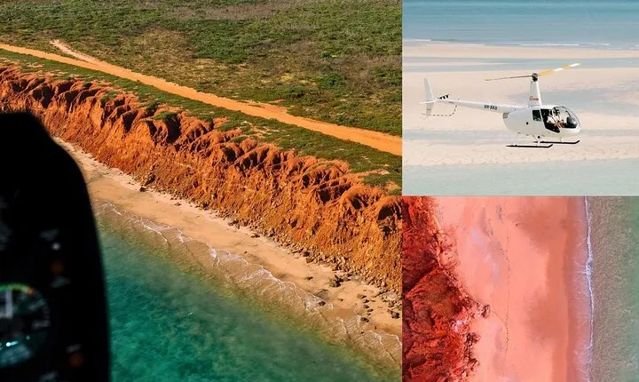Broome's Cliffs & Coast: 60-Minute Scenic Helicopter Experience
