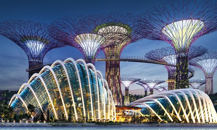 Gardens By The Bay -Flower Dome & Cloud Forest