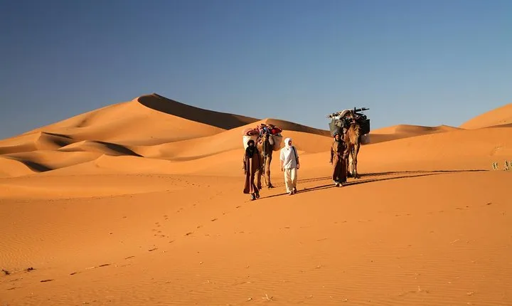 Erg Chegaga desert in Two days one night from Zagora