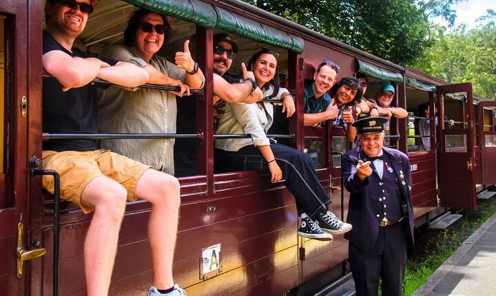 Half-Day Puffing Billy Steam Train Experience w optional Penguins