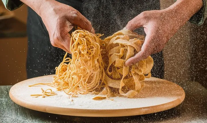 Pasta and Tiramisu Making Class at the Trevi Fountain