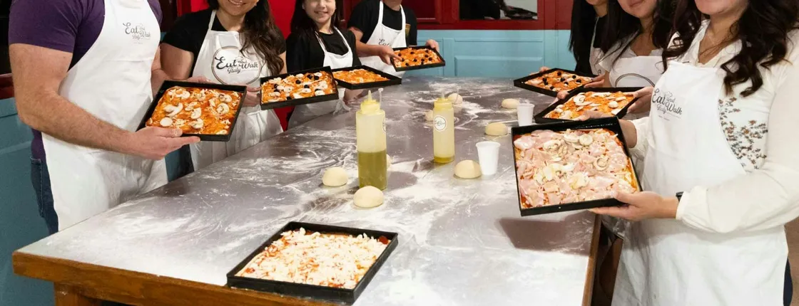 Pizza and Tiramisu Cooking Class with a Local Chef in Rome