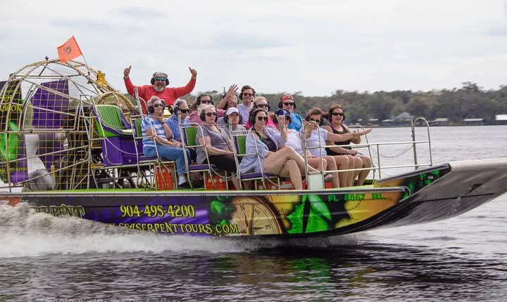 Jackson Ville Airboat Rides Crazy Fish Airboats