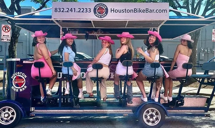 Houston Bike Bar 2 Hour Party Bike Tour in Houston