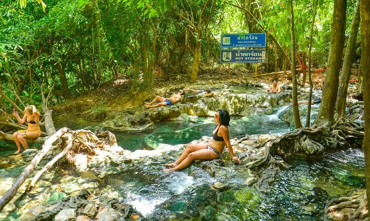 Krabi ATV Jungle Tour with Emerald Pool and Hot Spring Waterfall