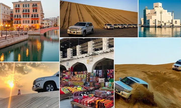 Desert Safari + History to Modern City Tour