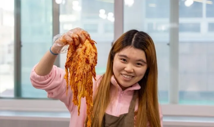 Korean Kimchi making day experience