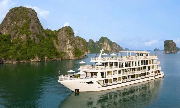 2-Day Explore Halong Bay on Hermes 5-Star Cruise from Hanoi