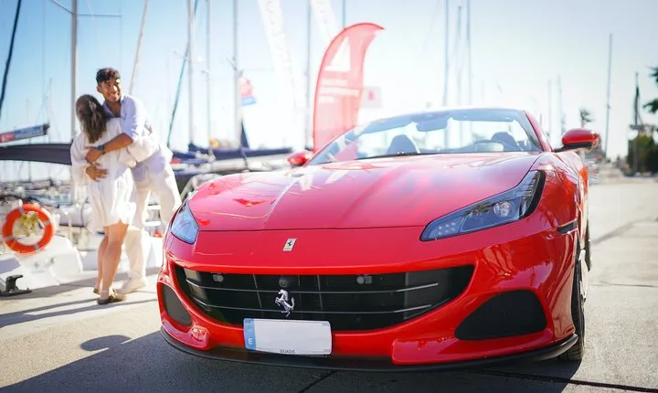 Ferrari Car Driving & Sailing Experience Barcelona