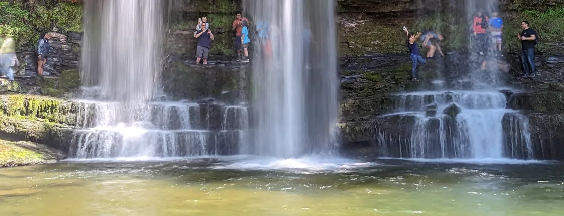 Waterfalls Walk with Transportation from Cardiff
