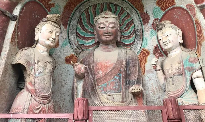 Private Day Trip to Maijishan Grottoes from Xi'an by Bullet Train