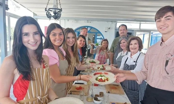 Cooking Class and Wine Tasting in Santorini