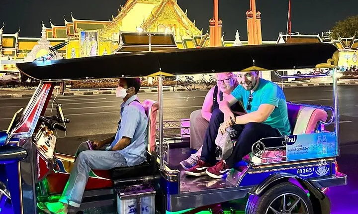 Bangkok Tuk Tuk Food Tour By Night