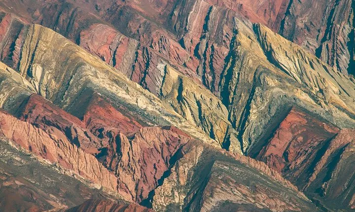 From Salta: Serranías del Hornocal and the hill of 14 colors