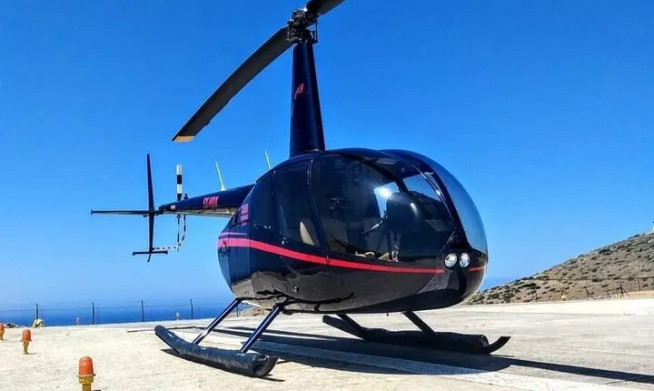 Private Helicopter Transfer from Athens to Antiparos