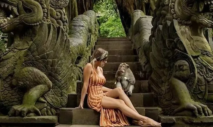 Ubud Tour: Monkey Forest - Temple - Waterfall & Rice Terrace