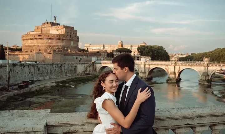 Professional photoshoot in Rome