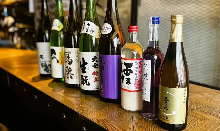 【Carefully selected】Japanese SAKE tasting experience in Kabukicho