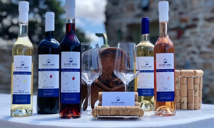 Wine Tasting and Tour in Saint Anna Winery in Naxos