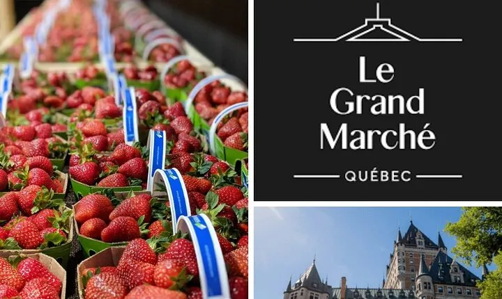 City & Market Farm Tour from Québec