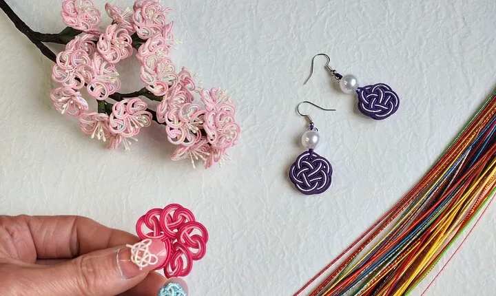 Let's make Japanese accessories with Mizuhiki