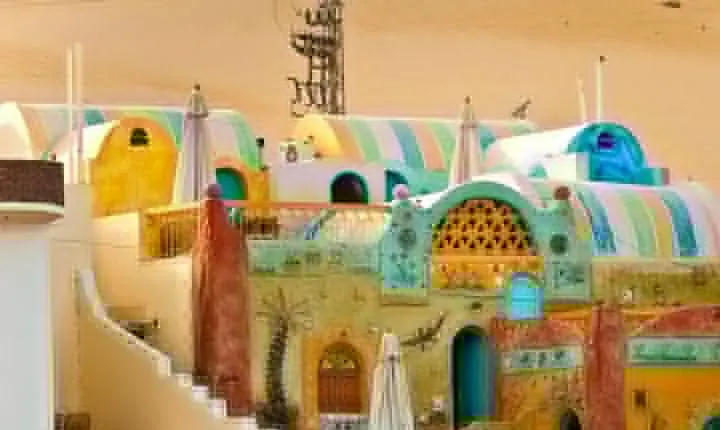Nubian Village & Botanical Garden By motor Boat private tour