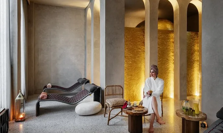 Marrakech Hammam Spa Experience with Traditional Moroccan Tea