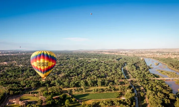Albuquerque Hot Air Balloon Ride at Sunset