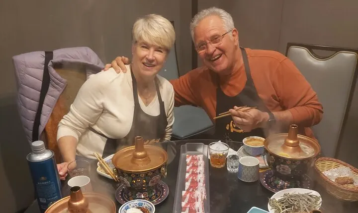 Taste Mongolian Hot-Pot dinner with free flow beer at old Hutong.