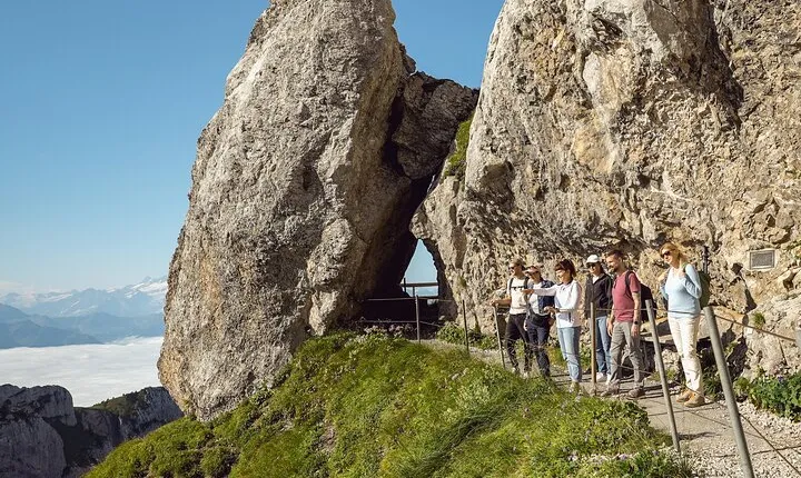 Mt. Pilatus Day Trip with Guided Hike and Swiss BBQ from Lucerne