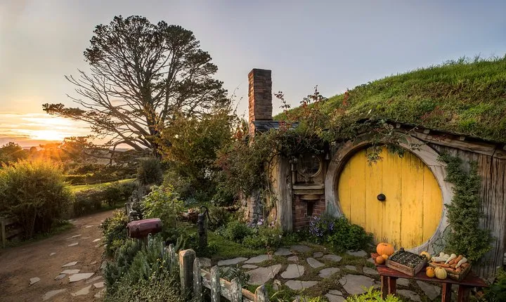 Hobbiton & Waitomo Caves Guided Tour from Auckland with Lunch