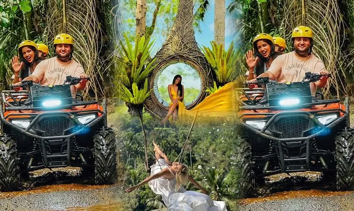 Ubud ATV Ride commbine bali Swing