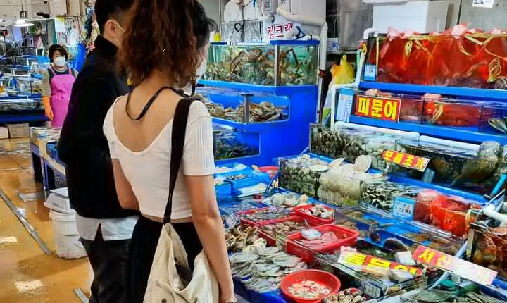 Noryangjin Fish Market Dinner