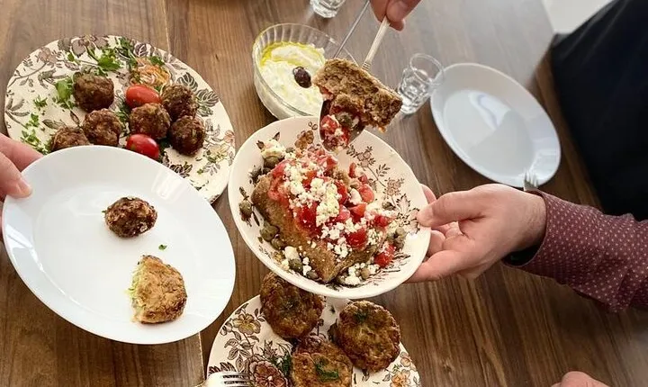 Athens: Evening Meze Class with Wine and Spirits