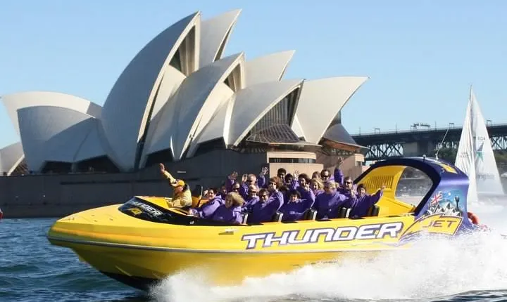 30-Minute Sydney Harbour Jet Boat Ride on Thunder Twist
