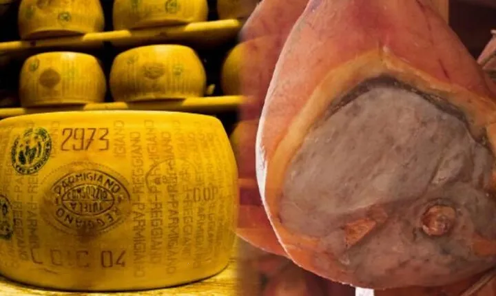 Tour Parmigiano Reggiano dairy and Parma ham