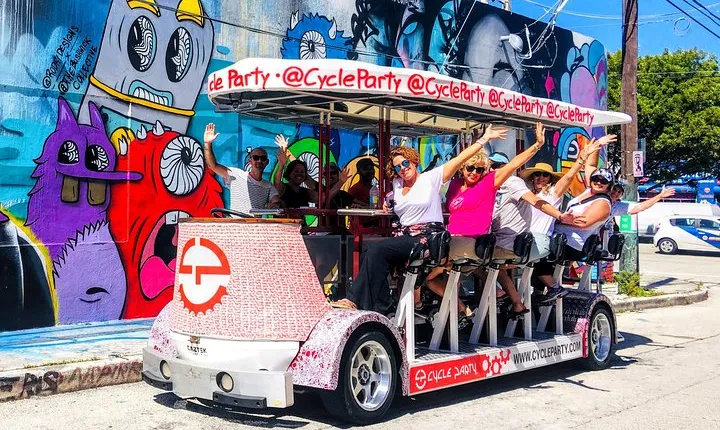 Wynwood Party Bike Bar Crawl