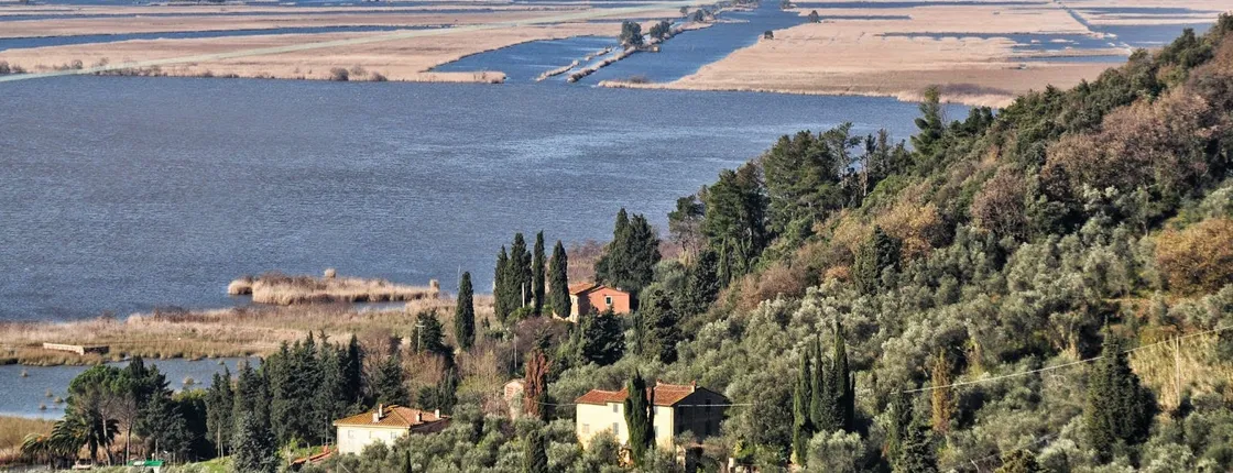 Self-guided bike tour from Lucca to Lake Massaciuccoli