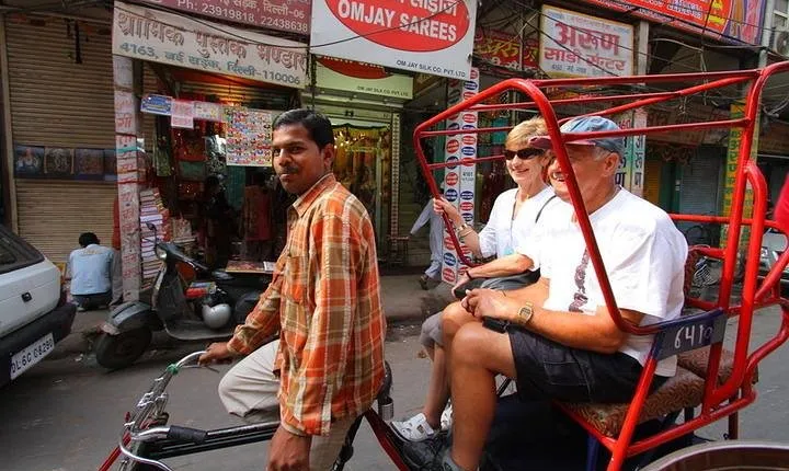 Full Day Old Delhi Sightseeing by Rickshaw Ride